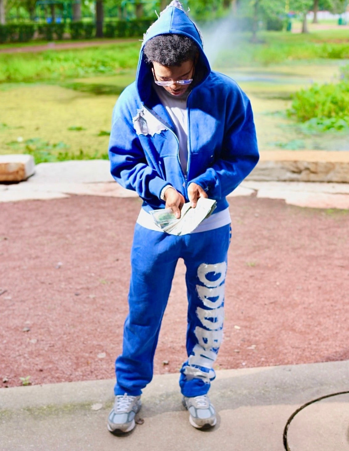 YTO Blue Hoodie